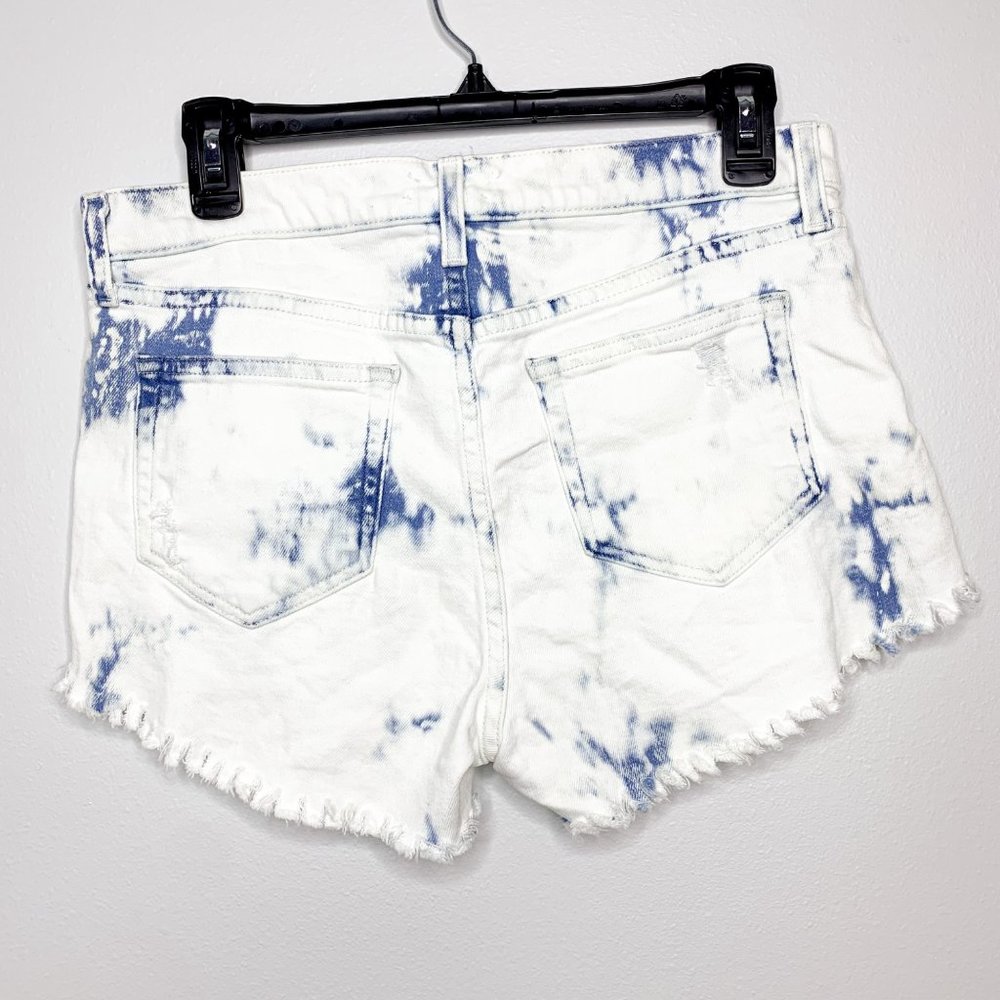 L'AGENCE Distressed Denim Jean Shorts Size 27